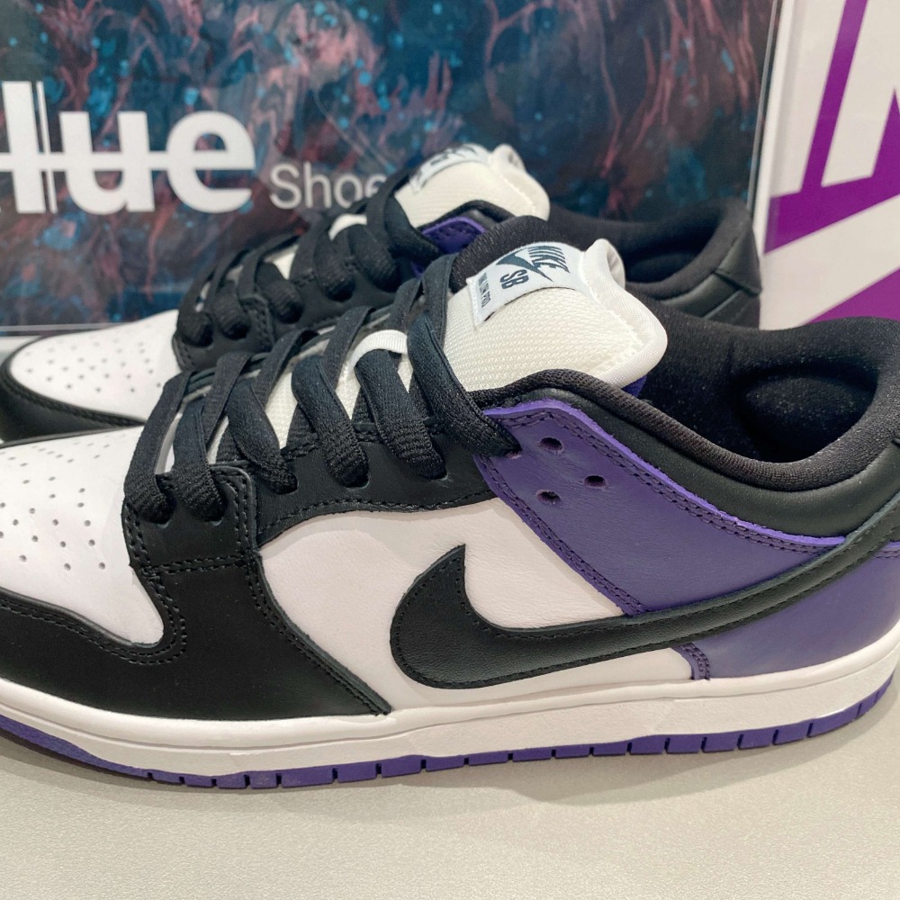 Value》Nike SB Dunk Low ＂Court Purple＂ 黑紫黑腳趾男女鞋BQ6817