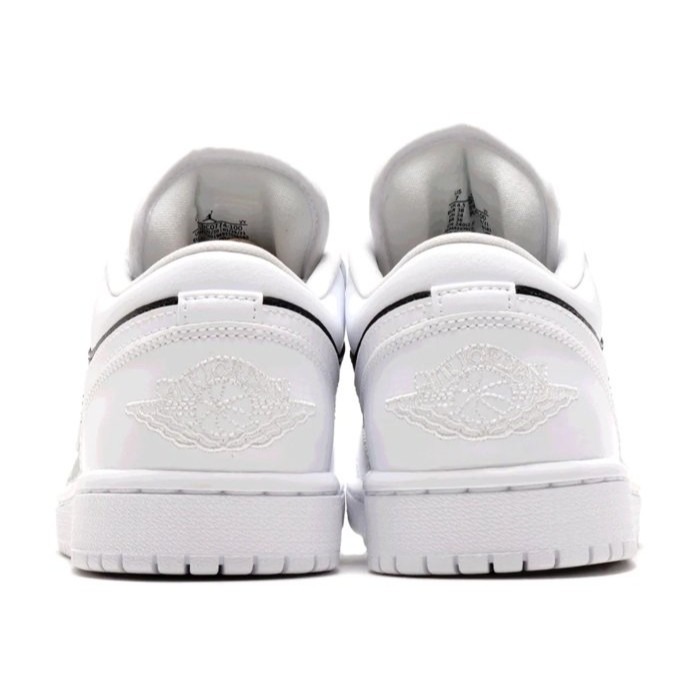 《Value》Nike Air Jordan 1 Low 白色 白黑 陰陽 熊貓 喬丹 低筒 男女 DC0774-100-細節圖6