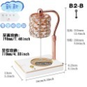 💖香氛蠟燭🎁 融蠟燈【現貨】送蠟燭 可升降 可調光 融蠟燈 熔蠟燈 融燭燈  香薰蠟燭 送禮 生日禮物 交換禮物 融蠟燭-規格圖9