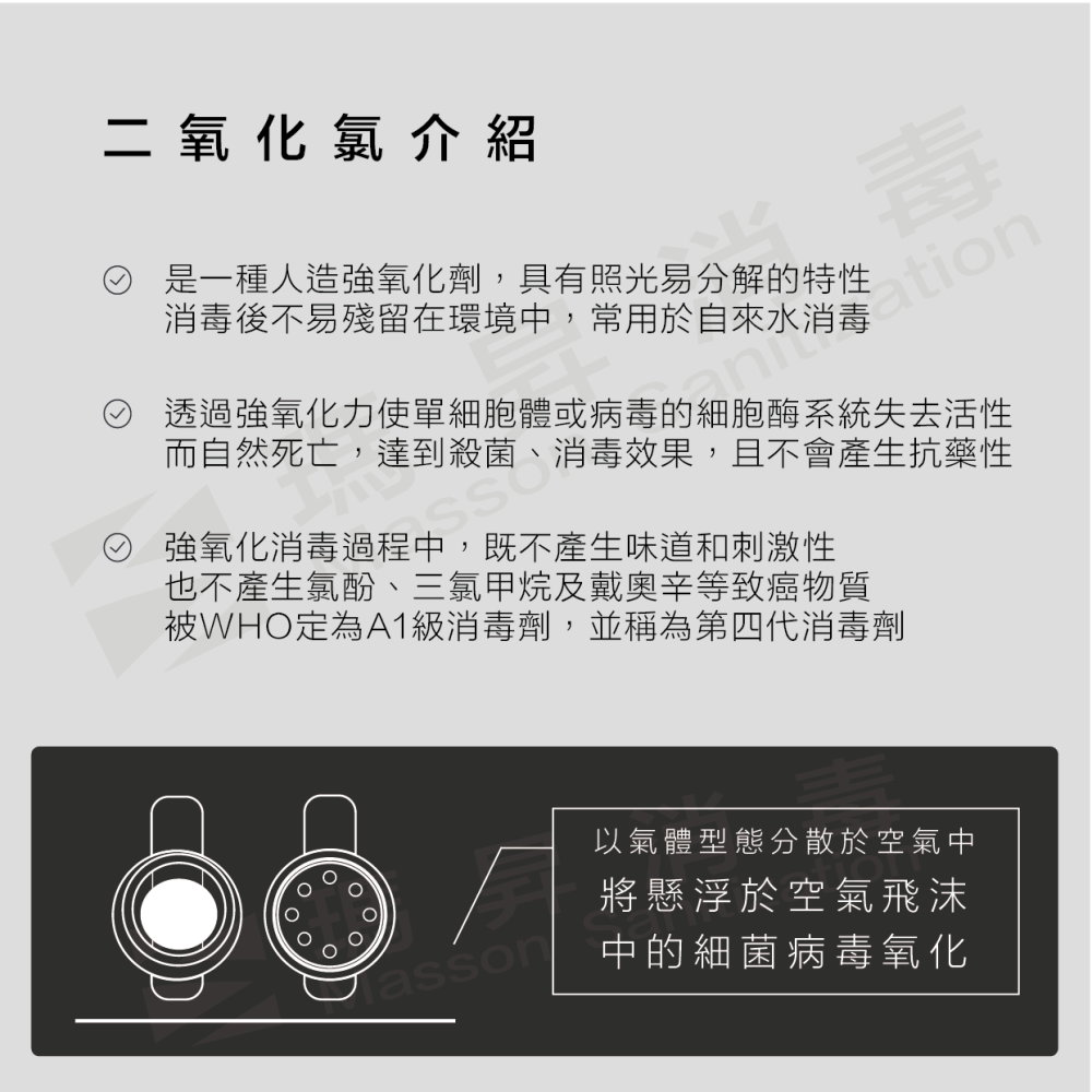 MASSON｜瑪昇抗菌錠－空氣抗菌、淨化、抑菌、除臭｜細菌、病毒都不怕 氧化抗菌 寵物友善 二氧化氯 抗菌錠-細節圖5
