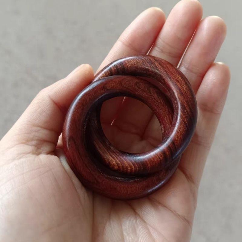 『富貴坊』【開光】雷擊木乾坤圈吊墜，陰陽環，道家法器，辟邪護身，宇宙天地力量，驅逐負能量，調節磁場-細節圖5