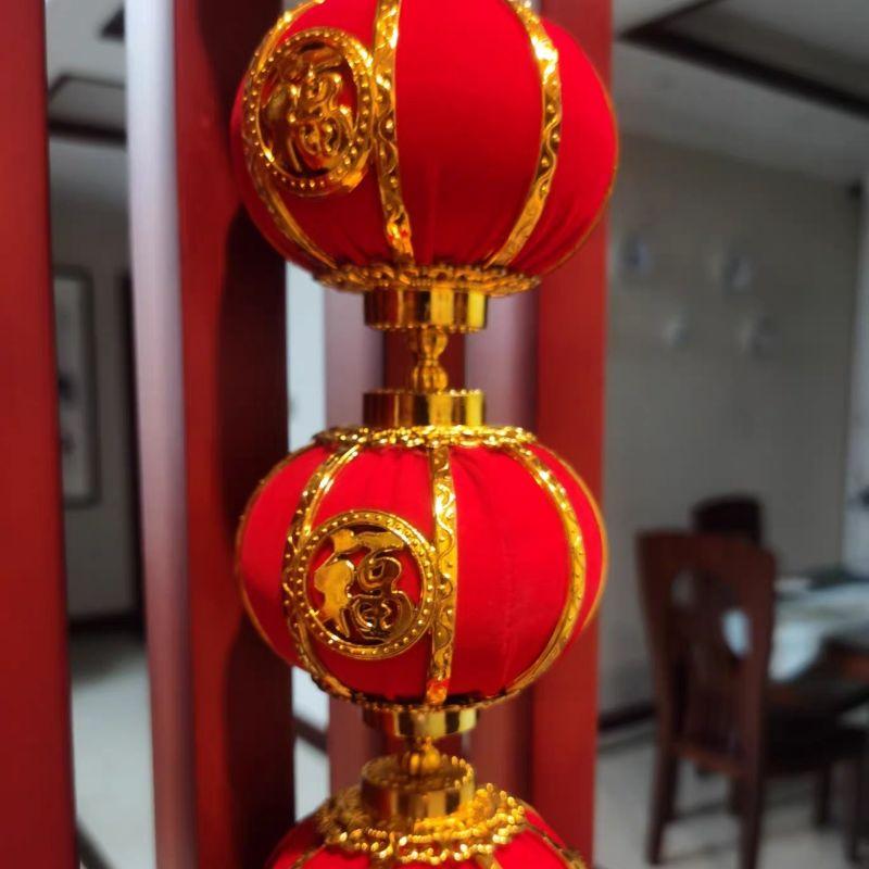 『富貴坊』【開光】大紅燈籠高高掛，燈籠，福字燈籠，招財吉祥，新年，春節，中秋節，喜慶，新春佳節-細節圖3