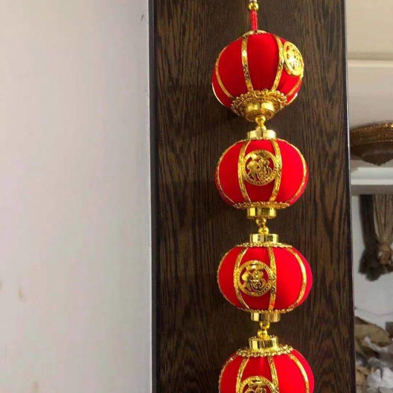 『富貴坊』【開光】大紅燈籠高高掛，燈籠，福字燈籠，招財吉祥，新年，春節，中秋節，喜慶，新春佳節-細節圖4