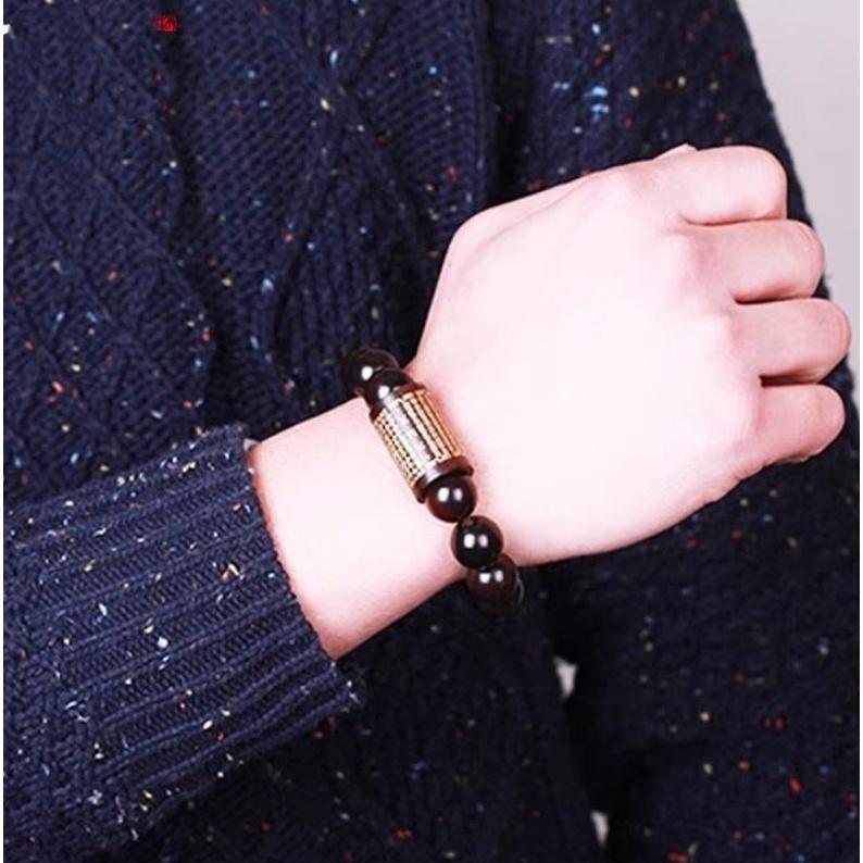 **『運福閣』【開光】大悲咒桃木手串，佛教經文手環，佛經手鏈，開運手鍊，念珠-細節圖3