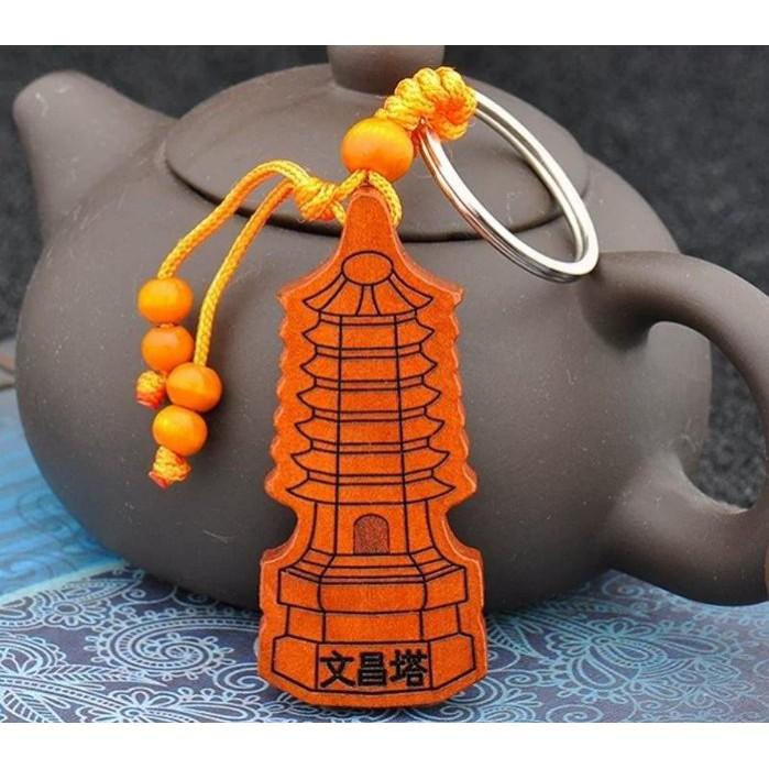 **『運福閣』【開光】文昌筆，文昌塔，文昌鑰匙圈，桃木文昌筆，桃木文昌塔，金榜題名，飛黃騰達，事業學業猛進F01-細節圖4