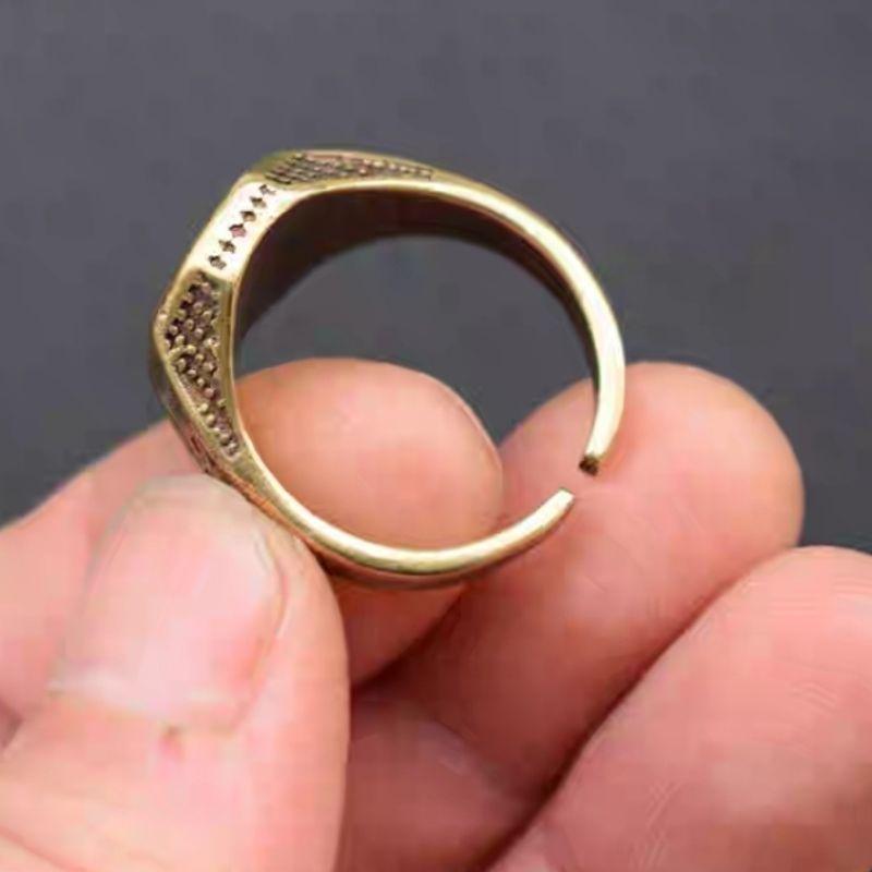 **『富貴坊』【開光】純銅太極八卦戒指，陰陽五行，八卦，太極陰陽，調和氣場，調節磁場，開運轉運-細節圖4