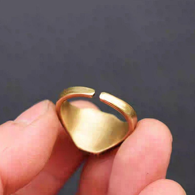 **『富貴坊』【開光】純銅太極八卦戒指，陰陽五行，八卦，太極陰陽，調和氣場，調節磁場，開運轉運-細節圖5