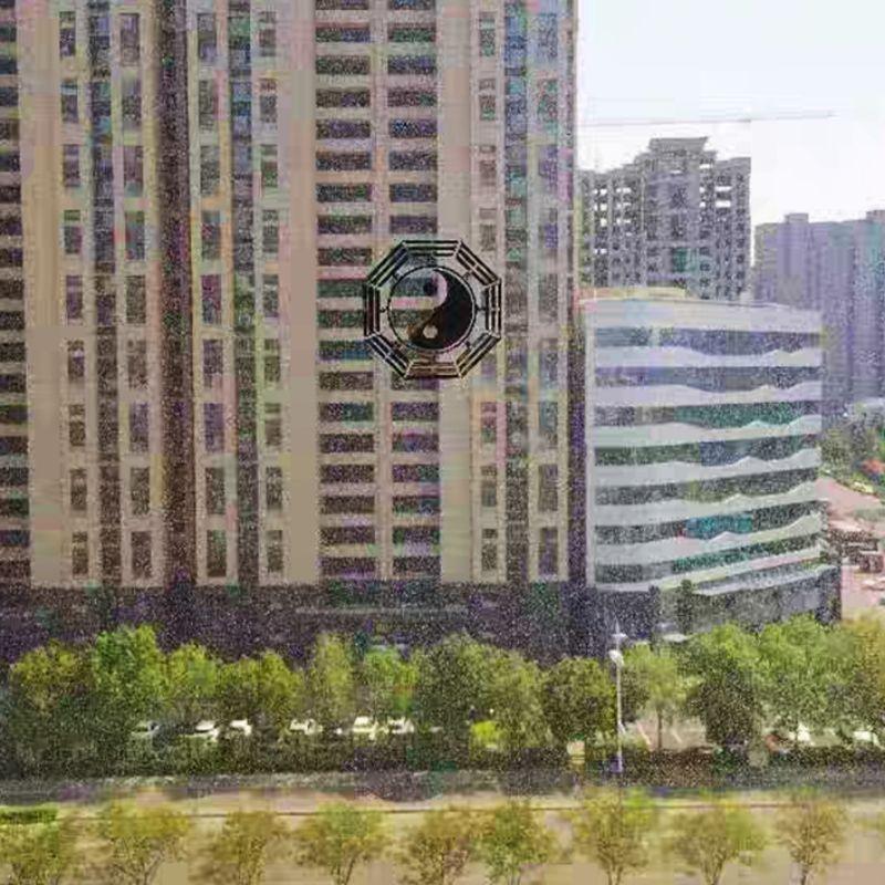 **『富貴坊』【開光】太極八卦+天官賜福金屬貼(共二張)，太極陰陽，風水八卦，天官賜福，門對門，辟邪化煞，隱形門貼-細節圖3