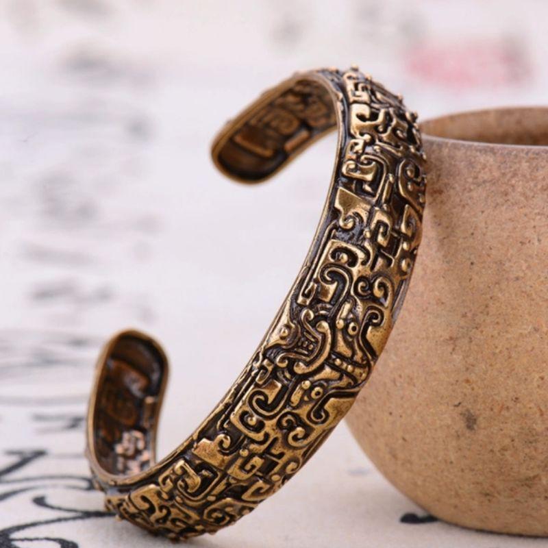 **『運福閣』【開光】饕餮招財辟邪手環，護身手環，招財手鐲，驅魔擋煞法器，護身符-細節圖4