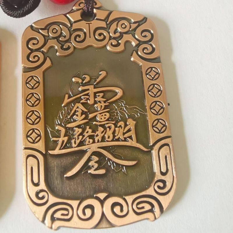 **『富貴坊』【開光】雙面天師五雷令牌，五雷號令，護身符，五路財神，勒煞鬼符，辟邪化煞，防小人，保平安，驅魔-細節圖2