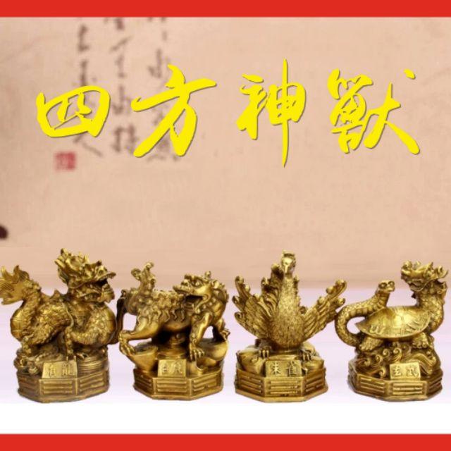 『運福閣』【開光】天機四神獸，純銅四方神獸，四靈獸，四聖獸，青龍，白虎，玄武，朱雀-細節圖2
