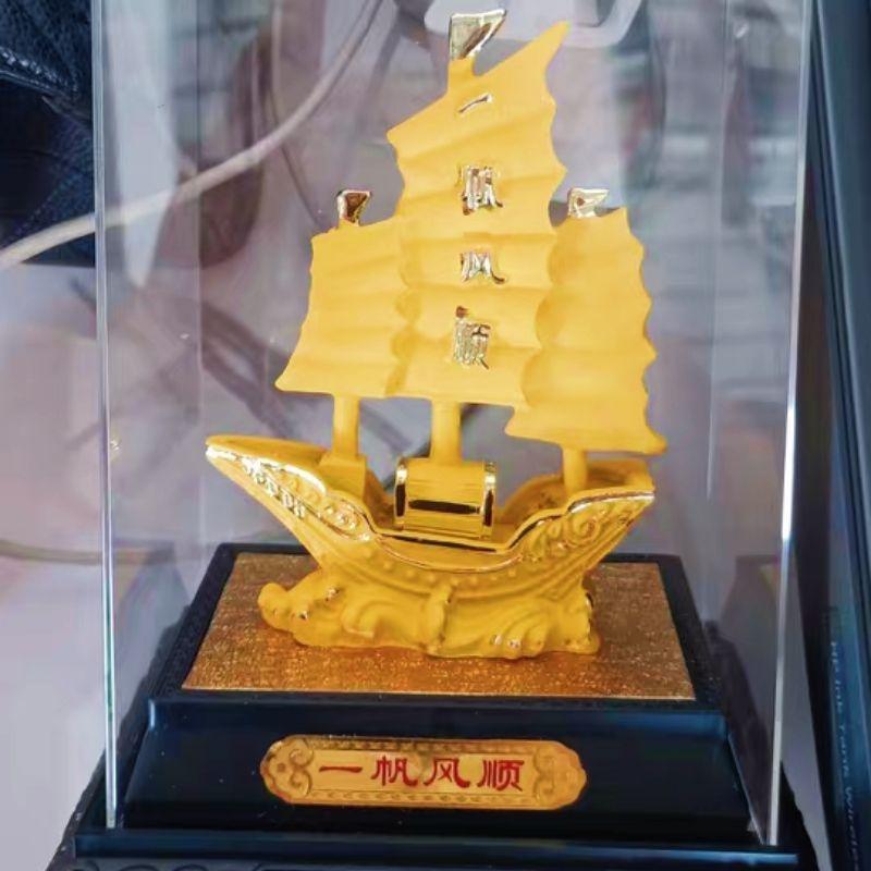 『富貴坊』【開光】一帆風順招財風水船，大船入港，招財船，風水船，財源滾滾，一帆風順，事事如意-細節圖3