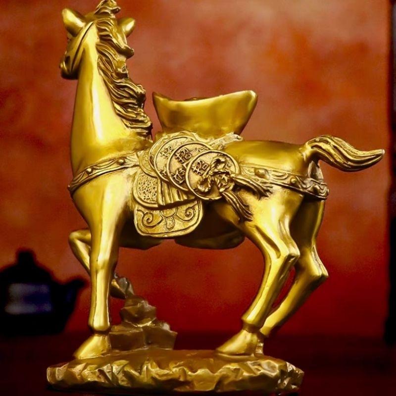 『富貴坊』【開光】純銅馬上有錢,馬上贏,馬上發財,馬上發,手氣運氣,升官馬,跑業務,馬上元寶,官運馬,風水馬 - 富貴坊 - iOPEN Mall