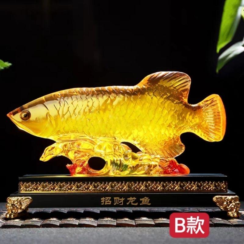 『富貴坊』【開光】招財金龍魚，龍魚，招財魚，風水魚，開店生意興隆，事業飛黃騰達，鎮宅-細節圖3