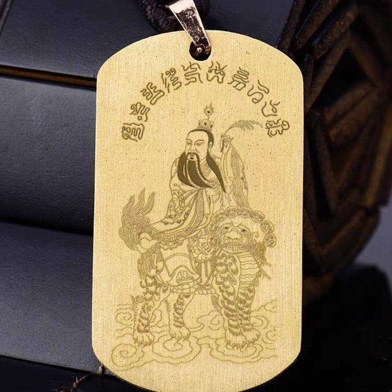 『富貴坊』【開光】純銅太乙救苦天尊掛牌，太乙真人，泰一真人，超度亡靈，解厄消難，罰惡扶善，免於受苦受難-細節圖3