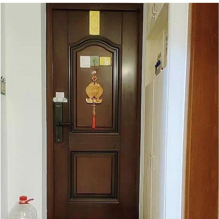 『富貴坊』【開光】桃木八卦富貴雙魚葫蘆五帝錢，葫蘆，五帝錢，富貴魚，門對門，窗對窗，穿堂煞，太極八卦，化煞，辟邪K01-細節圖4