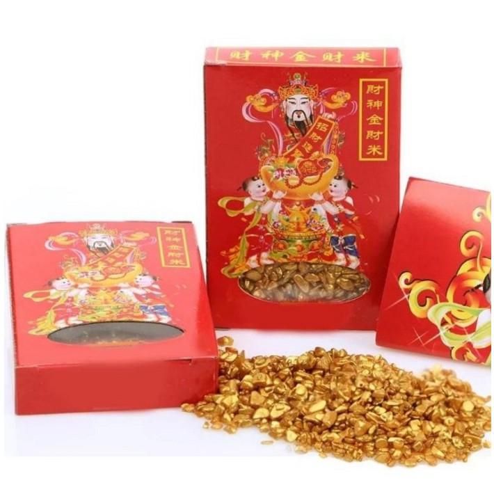 『運福閣』【已開光】財神金財米，招財聚財，吉祥供奉財神五行香爐金米，速補財運、旺官勢、增威望、處處結貴人K02-細節圖4