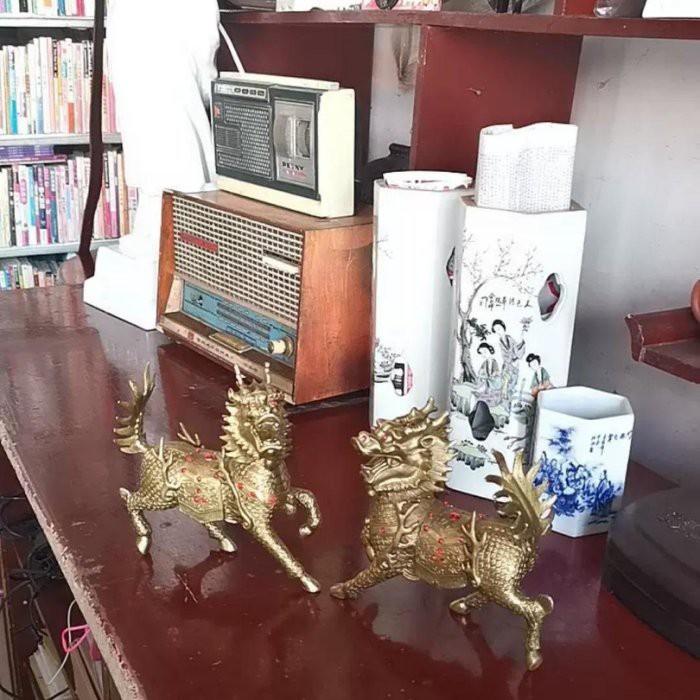 『運福閣』【開光】財富火麒麟，純銅麒麟，風水麒麟，招財麒麟K03-細節圖4