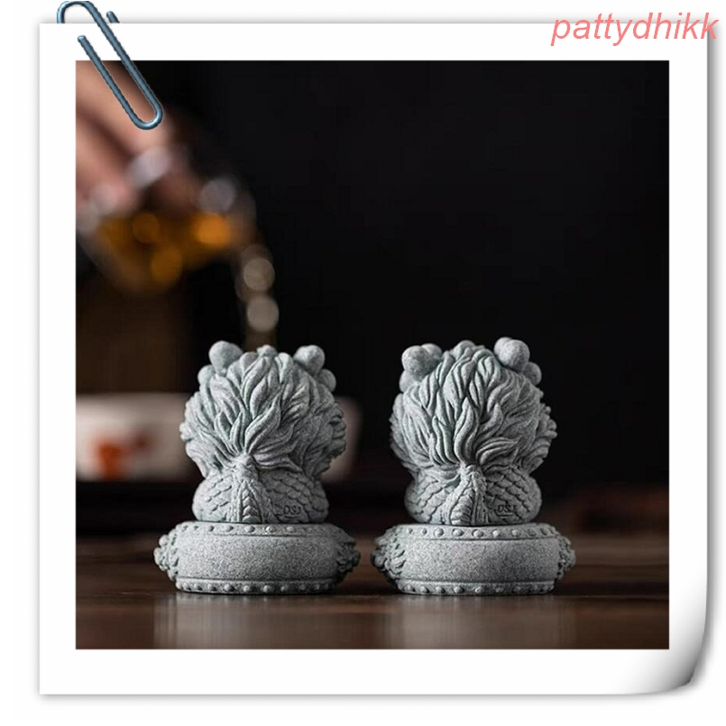 『富貴坊』【開光】開運暴富石獅子(送底座)，石獅子，石敢當，獅子，事業靠山，守護神，招財，辟邪，擋煞，鎮宅L05L05-細節圖6