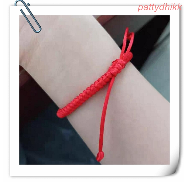 『富貴坊』【開光】本命年紅繩手鏈，紅繩，紅線手鍊，開運手繩，化太歲，招桃花人緣，招財富，升官運，辟邪化煞L11L11-細節圖4