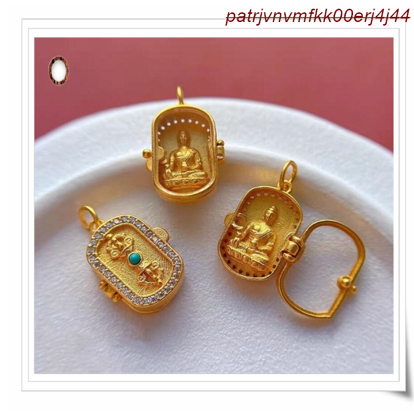 『富貴坊』【開光】南無阿彌陀佛嘎烏盒，阿彌陀佛，佛教吊飾，極樂世界，驅邪辟邪，提升正能量，淨化平靜L05L05-細節圖5