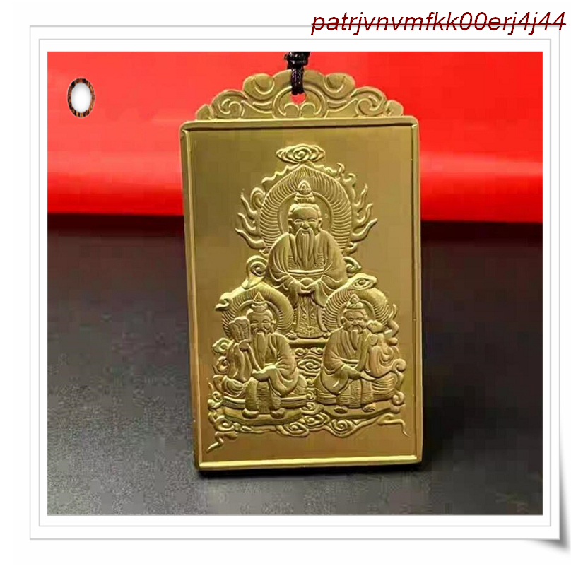 『富貴坊』【開光】純銅三清道祖掛牌，道教元始祖師，玉清元始天尊，開運轉運，改善倒楣運勢，扭轉乾坤，三清教主L07L07-細節圖2