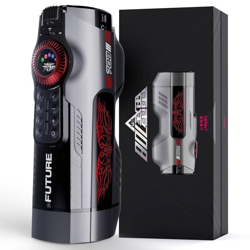 雷霆708三代飛機杯 全自動高速伸縮加溫夾吸發聲男用自慰器 雙內膽電動飛機杯 無極調速成人玩具 情趣用品 成人用品-細節圖6