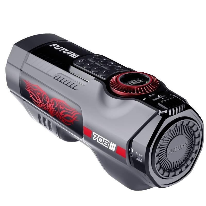 雷霆708三代飛機杯 全自動高速伸縮加溫夾吸發聲男用自慰器 雙內膽電動飛機杯 無極調速成人玩具 情趣用品 成人用品-細節圖9