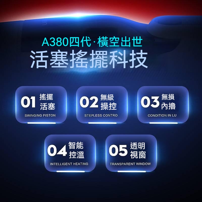 leten 雷霆暴風A380四代飛機杯 全自動伸縮搖擺飛機杯 發音加溫男用自慰器 成人用品 情趣用品 電動飛機杯抽插-細節圖4