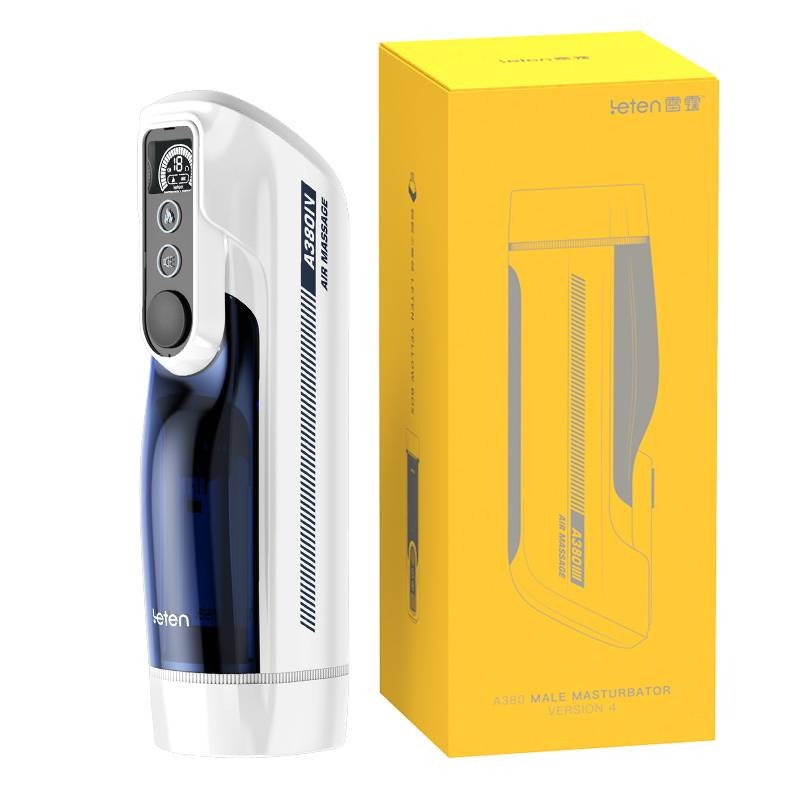 leten 雷霆暴風A380四代飛機杯 全自動伸縮搖擺飛機杯 發音加溫男用自慰器 成人用品 情趣用品 電動飛機杯抽插-細節圖6