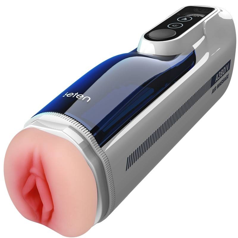 leten 雷霆暴風A380四代飛機杯 全自動伸縮搖擺飛機杯 發音加溫男用自慰器 成人用品 情趣用品 電動飛機杯抽插-細節圖7