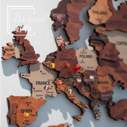 【現貨】精美世界國家國旗圖釘+美國/加拿大/澳洲行政區 291只入 贈台灣🇹🇼國旗圖釘 旅行 世界地圖 交換禮物-細節圖5