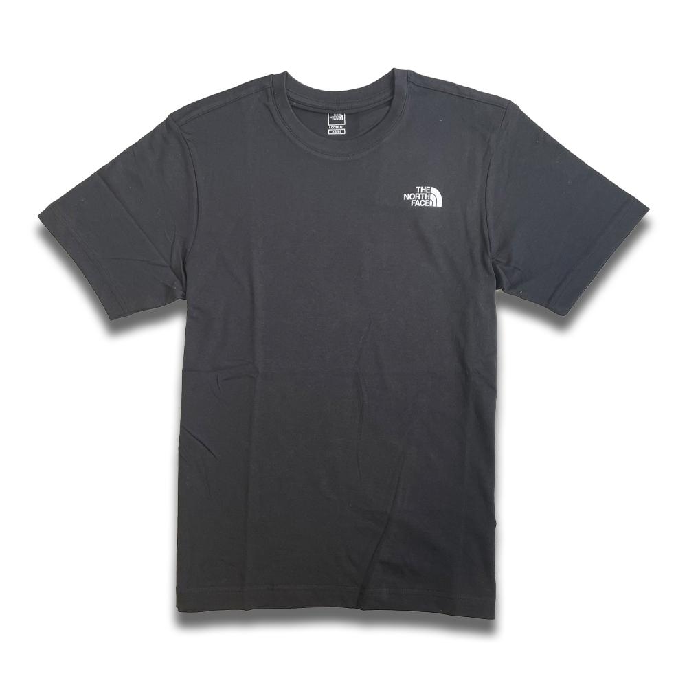 韓國公司貨 現貨 THE NORTH FACE NSE BOX LOGO 黑色 棉 短袖 短T NT7UN56A-細節圖2