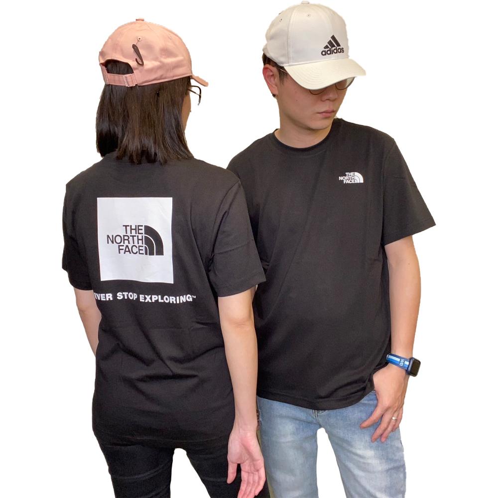 韓國公司貨 現貨 THE NORTH FACE NSE BOX LOGO 黑色 棉 短袖 短T NT7UN56A-細節圖4