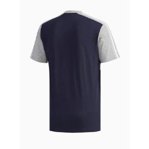 adidas 愛迪達 大logo 短袖T恤 藍色  灰色 短T 中性 FL0292-細節圖6