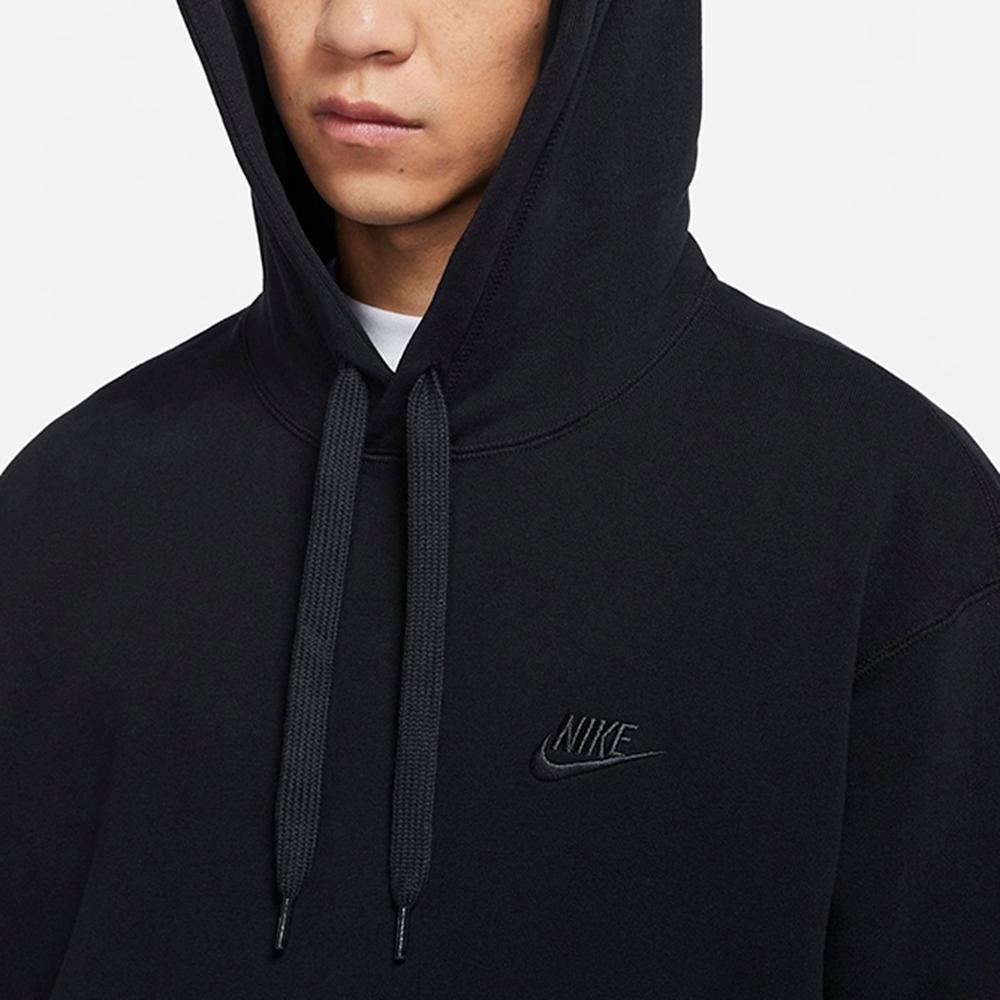 NIKE 耐吉 上衣 男款 帽T 長袖上衣 運動 黑 DA0024-010 AS M NSW PO SB HOODIE-細節圖4