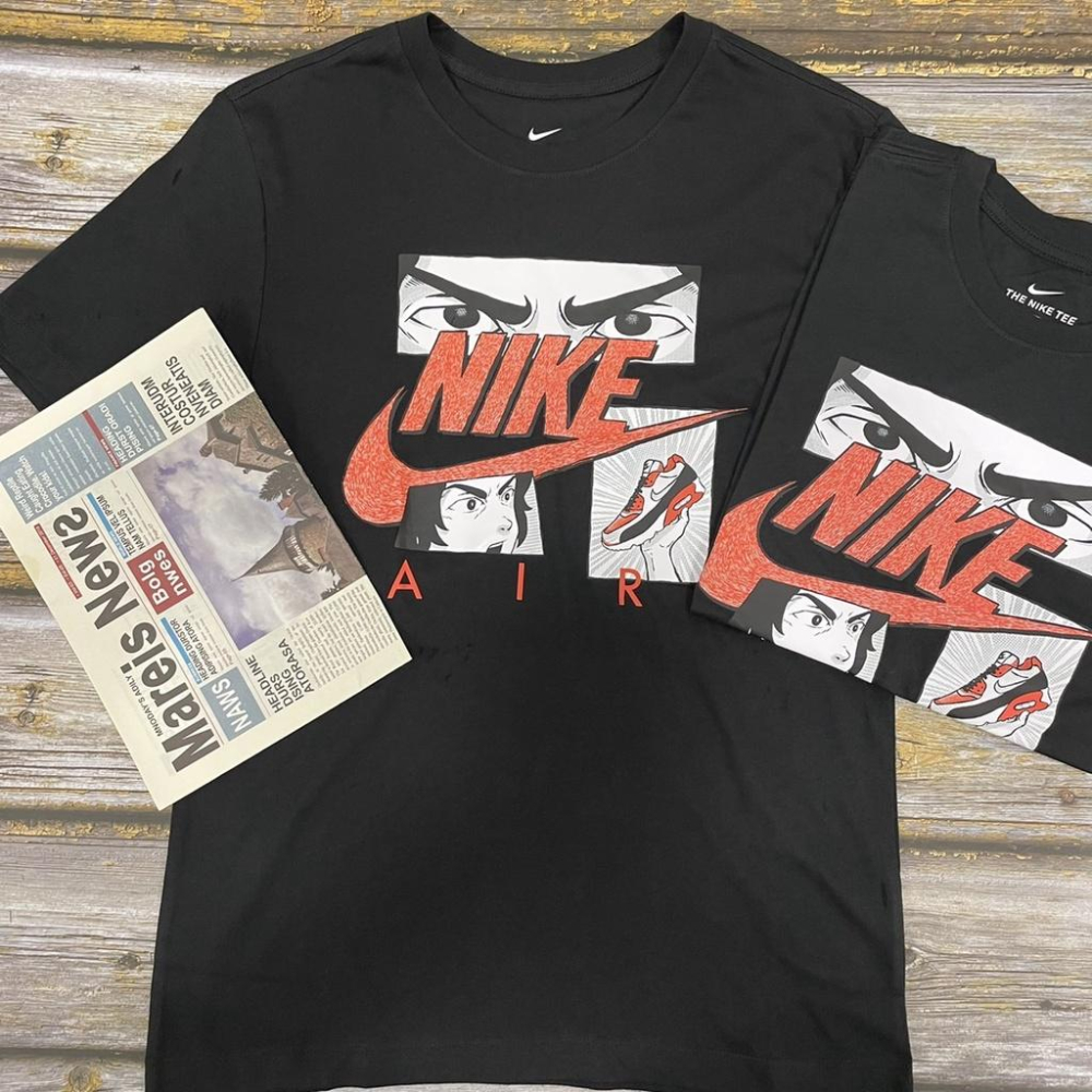 Nike SPORTSWEAR 短袖 漫畫 運動鞋 短T T恤 男裝 DB6152-010-細節圖2