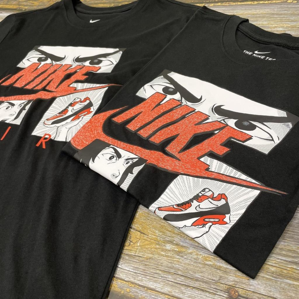 Nike SPORTSWEAR 短袖 漫畫 運動鞋 短T T恤 男裝 DB6152-010-細節圖3