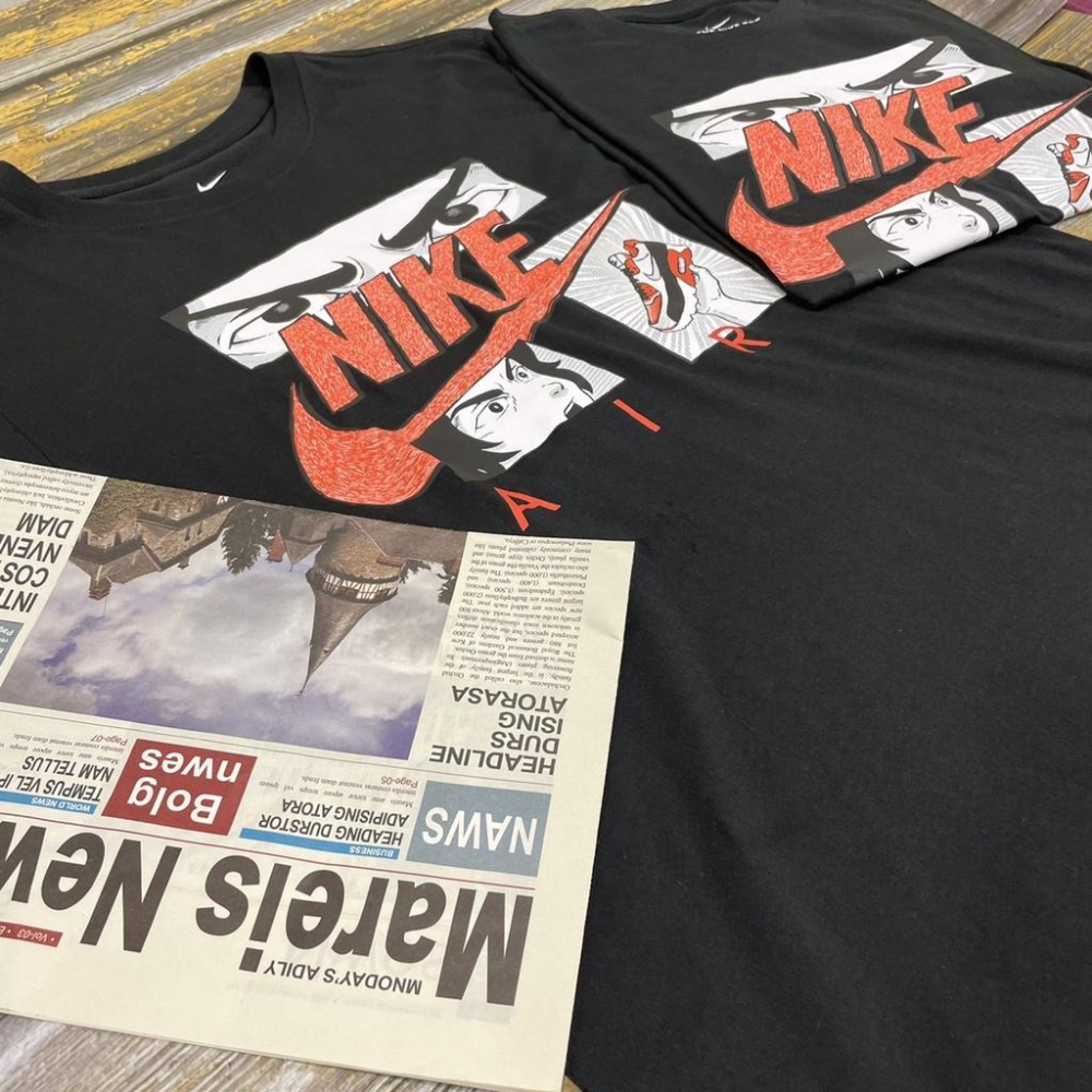 Nike SPORTSWEAR 短袖 漫畫 運動鞋 短T T恤 男裝 DB6152-010-細節圖4