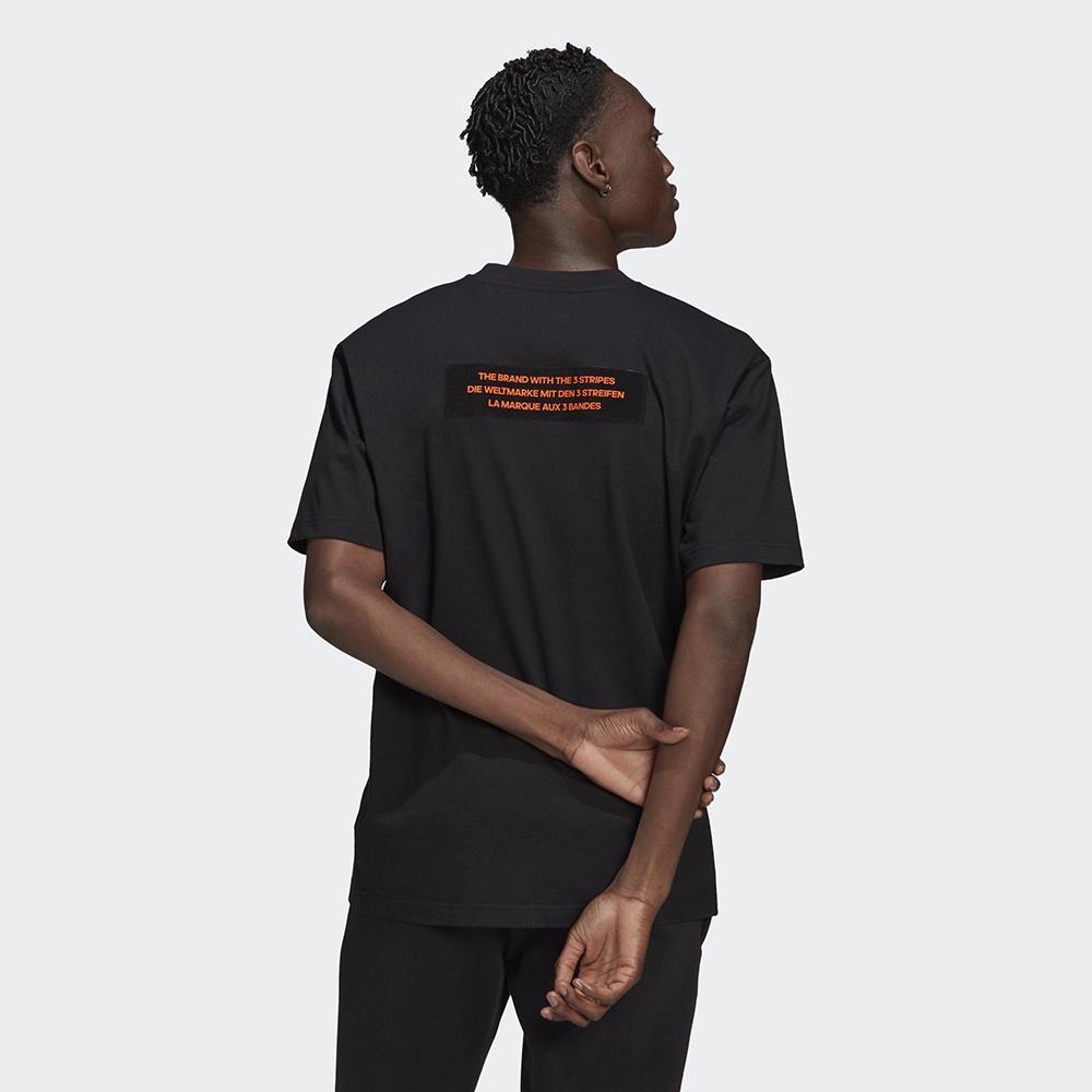 ADIDAS ORIGINALS 短袖 短T 三葉草 休閒 運動 男款 黑H09347-細節圖3