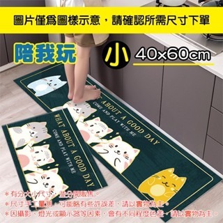 🔥壓紋防滑🔥卡通廚房地墊 廚房長條地墊 廚房地墊 地墊 防滑地墊 吸水地墊 廚房腳踏墊 踏墊 短絨廚房地墊 廚房腳墊-規格圖9