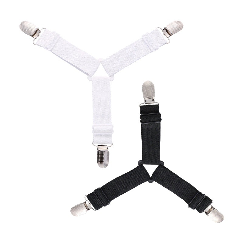 🔥牢固不位移🔥床單固定器 床單防滑夾 鬆緊帶固定夾 床單固定扣 床罩固定夾 床單夾 床單固定夾 床罩固定床包固定器-細節圖2