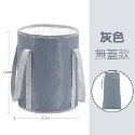 無蓋款-灰色 摺疊泡腳袋