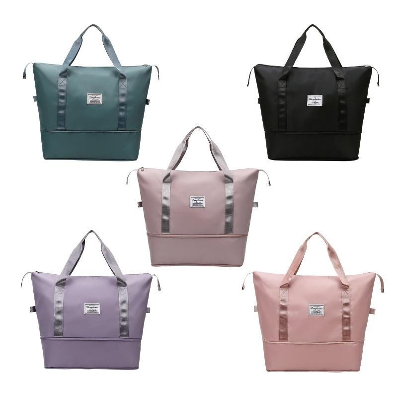 🔥超低價🔥可擴充旅行袋 手提旅行袋 拉桿行李袋 摺疊擴充旅行包 旅行包 折疊行李袋 旅行擴充包 健身包 出國側背包-細節圖2