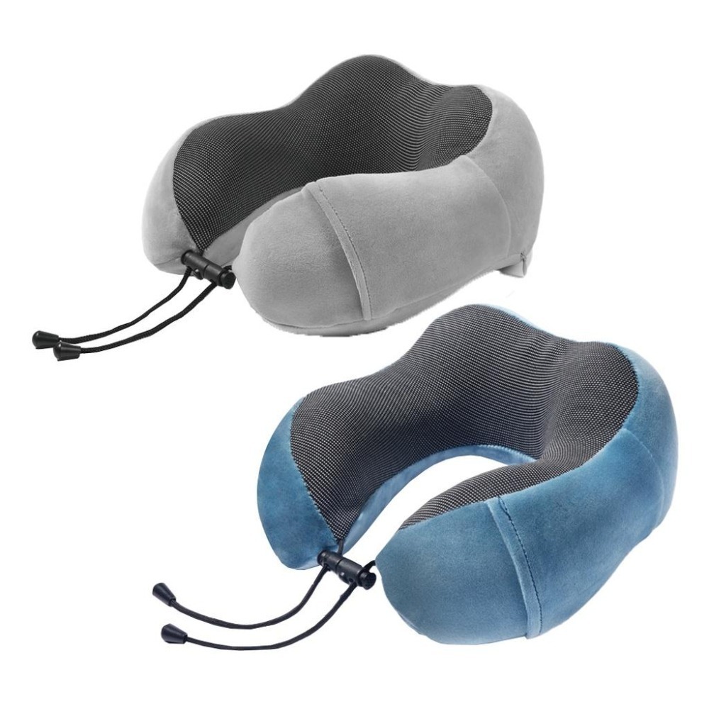 🔥台灣發貨🔥U型護頸枕 旅行記憶枕 U型脖枕 記憶枕 記憶棉枕頭 午睡枕 護脖枕 U形枕 搭車頸枕 飛機枕記憶枕頸枕-細節圖2