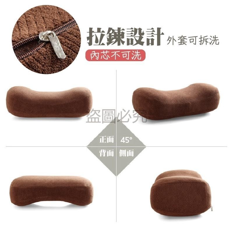🔥附收納袋🔥超熟睡午睡枕 便攜旅行枕 露營枕頭 太空記憶枕 柔軟記憶枕 戶外野營枕 記憶小枕頭 可收納旅行枕頭-細節圖7