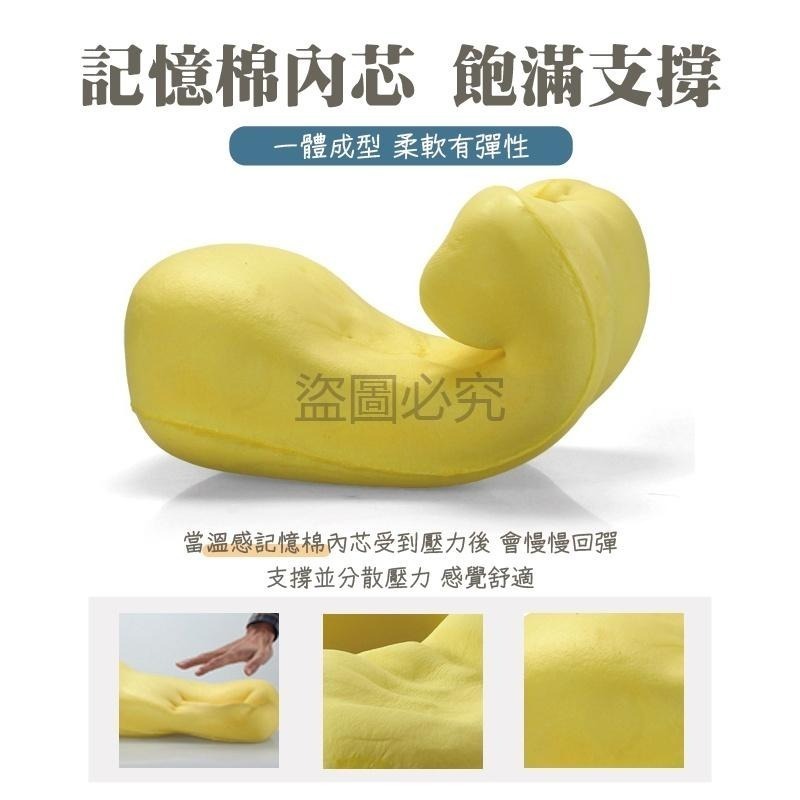 🔥附收納袋🔥超熟睡午睡枕 便攜旅行枕 露營枕頭 太空記憶枕 柔軟記憶枕 戶外野營枕 記憶小枕頭 可收納旅行枕頭-細節圖8