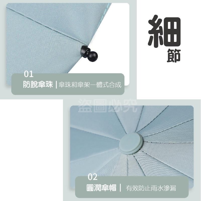🔥超大傘面🔥十骨黑膠自動傘 紫外線遮陽 自動反折傘 自動摺疊傘 摺疊傘 遮陽傘 摺傘 晴雨傘 雨傘 雨具-細節圖5
