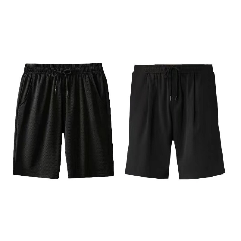 🔥冰爽絲滑🔥冰絲運動短褲 透氣運動短褲 5分運動褲 短運動褲 速乾透氣 男生短褲 直筒褲 5分褲 運動褲 透氣球褲-細節圖2