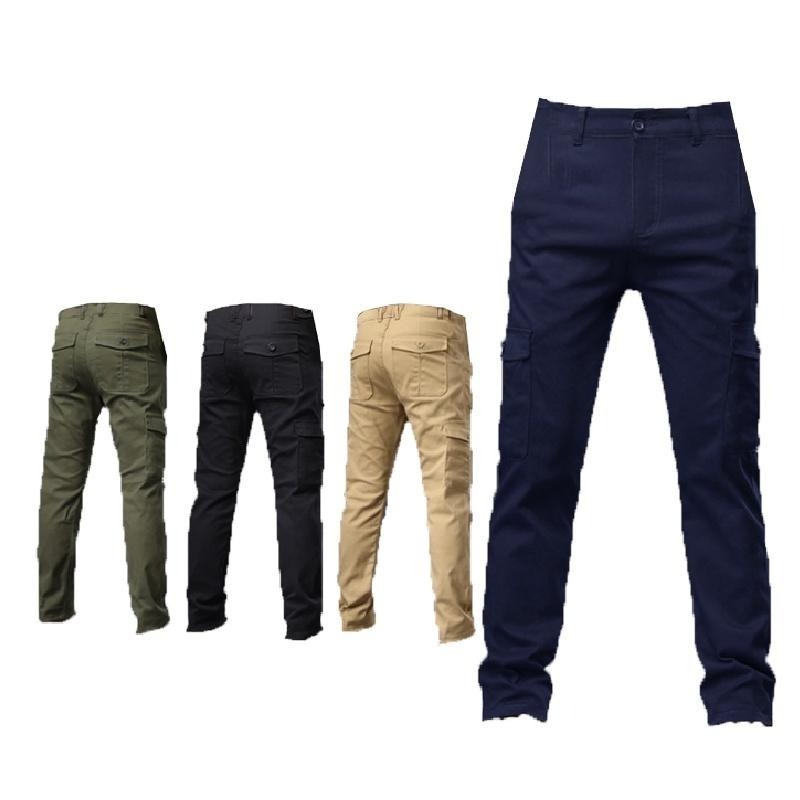 🔥直筒版型🔥工裝褲 直筒工裝褲 寬鬆工裝褲 男褲 工作褲  男工作褲 多口袋工作褲 登山褲 耐磨褲子 休閒潮流褲-細節圖2